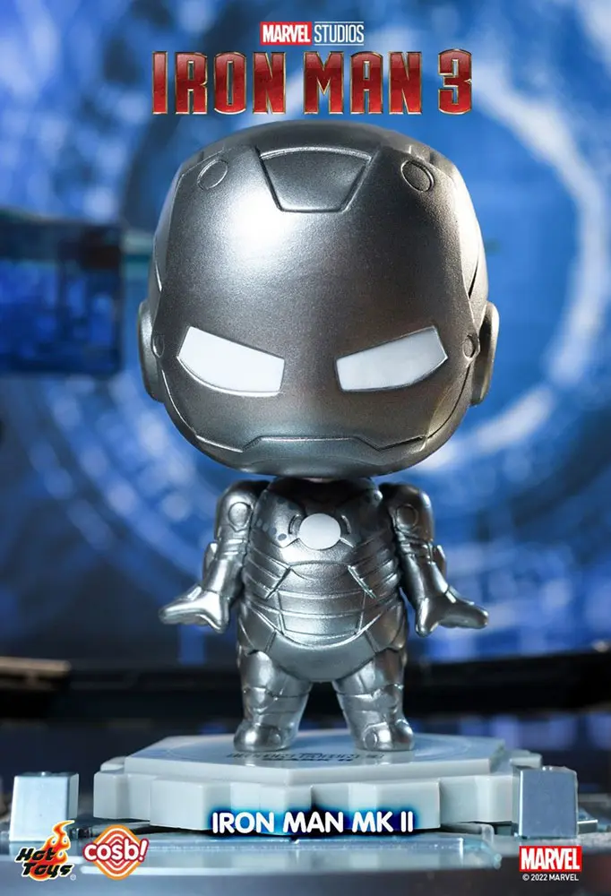 Iron Man 3 Cosbi Mini figura Iron Man Mark 2 8 cm termékfotó