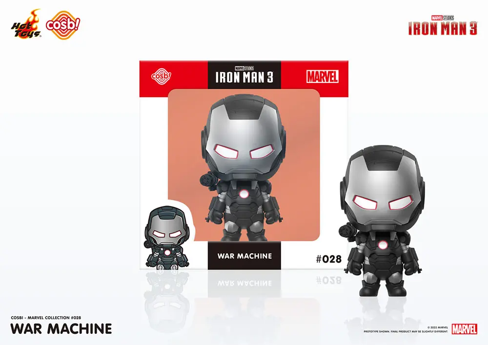 Iron Man 3 Cosbi Mini figura War Machine 8 cm termékfotó