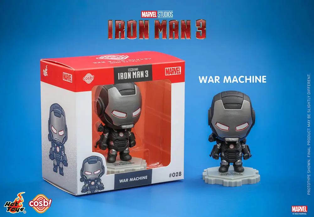 Iron Man 3 Cosbi Mini figura War Machine 8 cm termékfotó