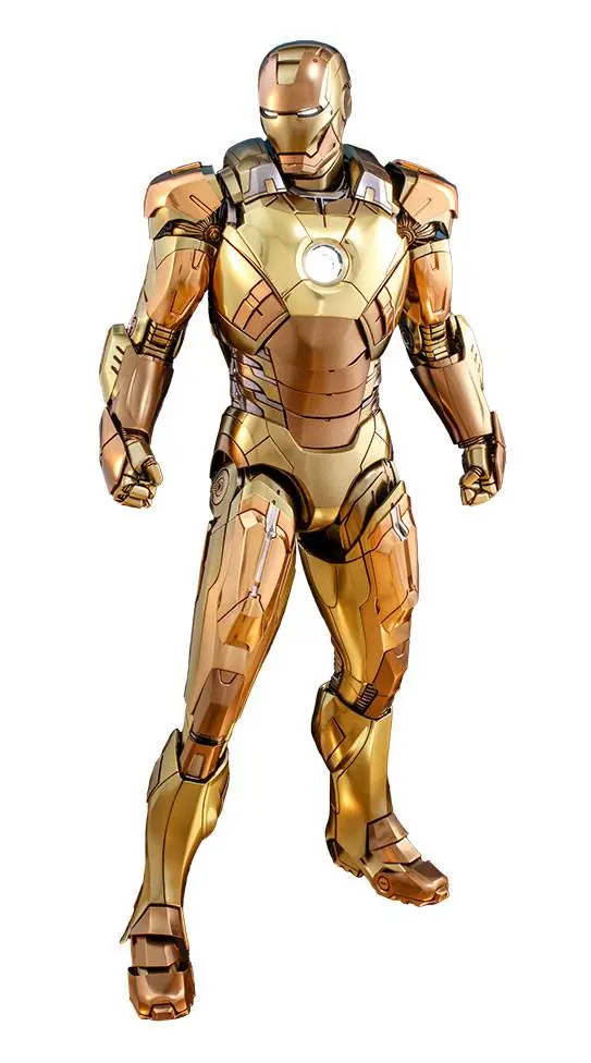 Iron Man 3 Movie Masterpiece 1/6 Iron Man Mark XXI Midas Hot Toys Exkluzív akciófigura 32 cm termékfotó