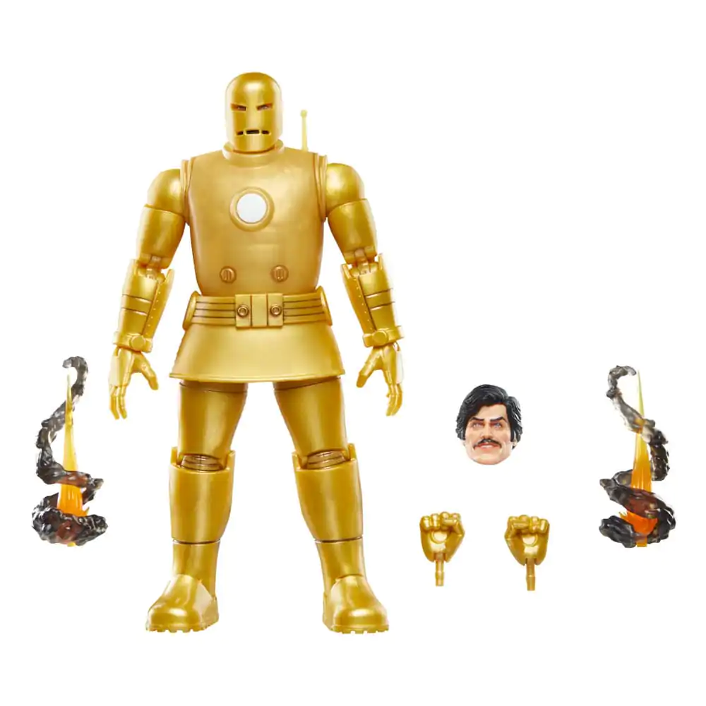 Iron Man Marvel Legends Iron Man (Model 01-Gold) akciófigura 15 cm termékfotó