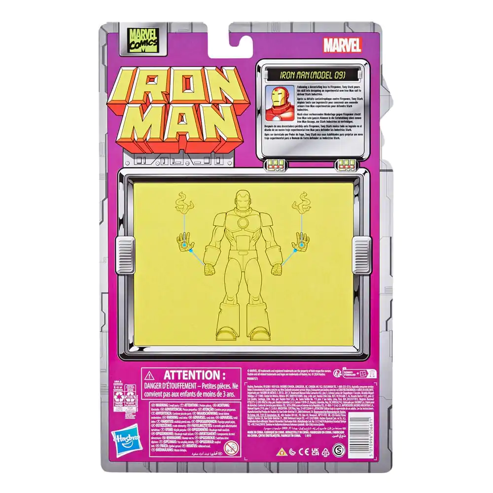 Iron Man Marvel Legends Iron Man (Model 09) akciófigura 15 cm termékfotó