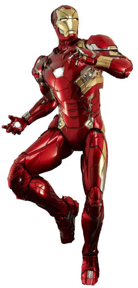 Iron Man Movie Masterpiece Diecast 1/6 Iron Man Mark XLVI akciófigura 32 cm termékfotó
