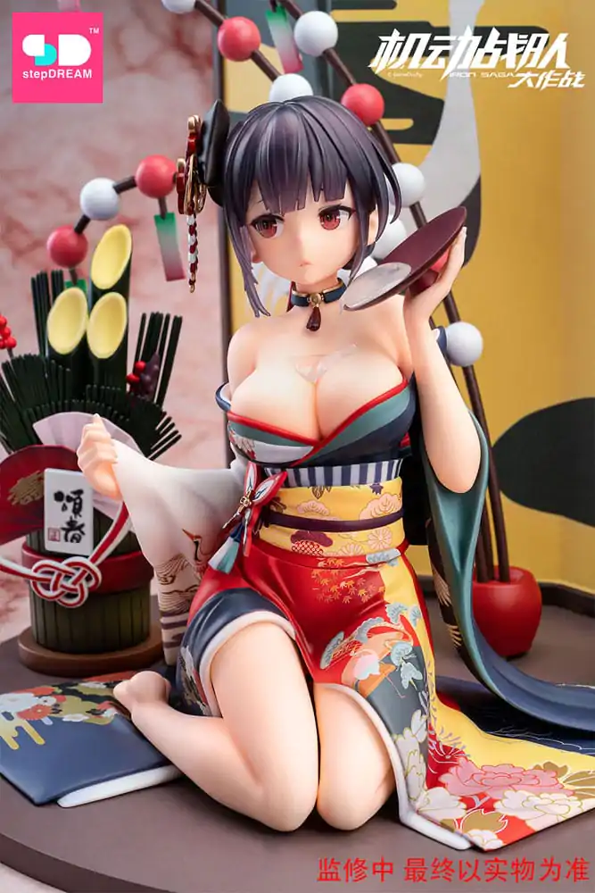 Iron Saga 1/6 Elaine New Year Ver. PVC szobor figura 27 cm termékfotó