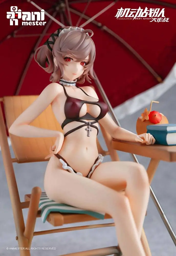 Iron Saga 1/7 Judith Swimwear Ver. PVC szobor figura 29 cm termékfotó