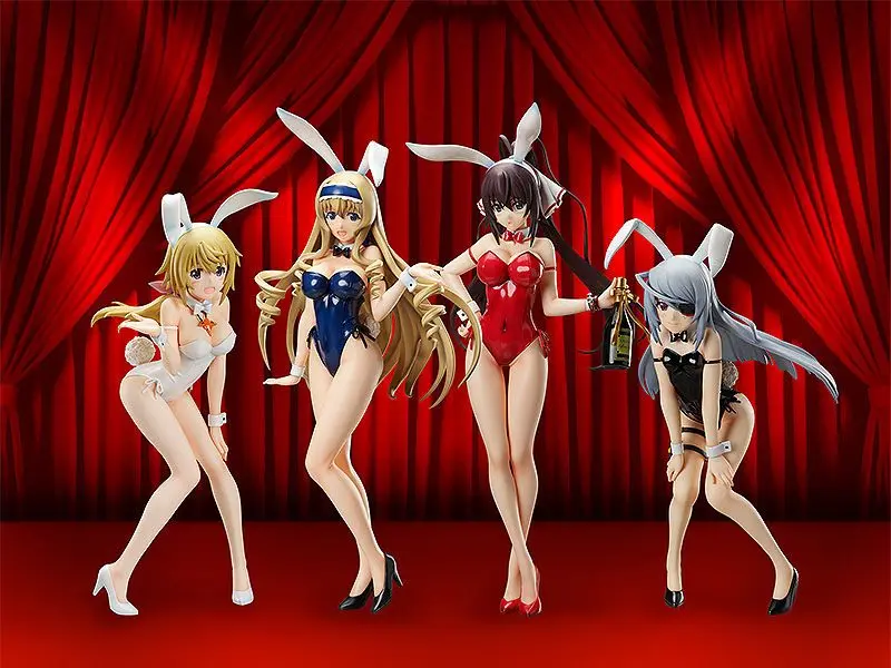 IS (Infinite Stratos) 1/4 Charlotte Dunois Bareleg Bunny Ver. PVC szobor figura 36 cm termékfotó