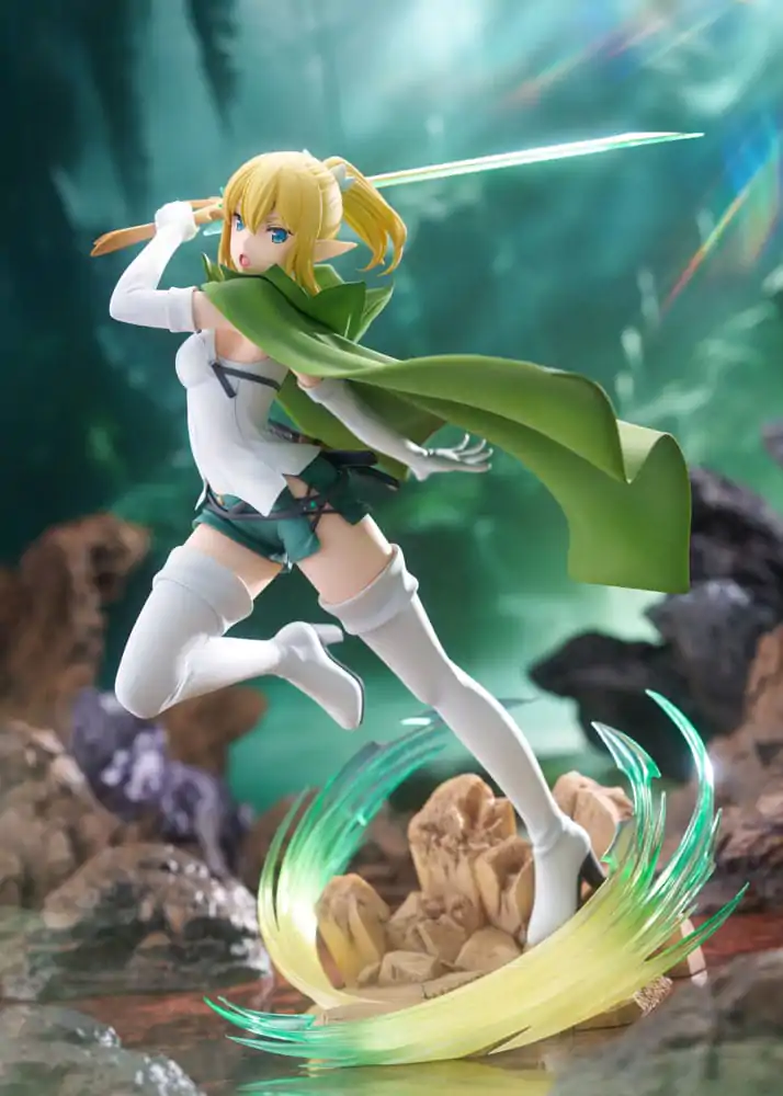 Is It Wrong to Try to Pick Up Girls in a Dungeon? 1/7 V Ryu Lion Level 6 Ver. Amiami PVC szobor figura Limitált kiadás 25 cm termékfotó