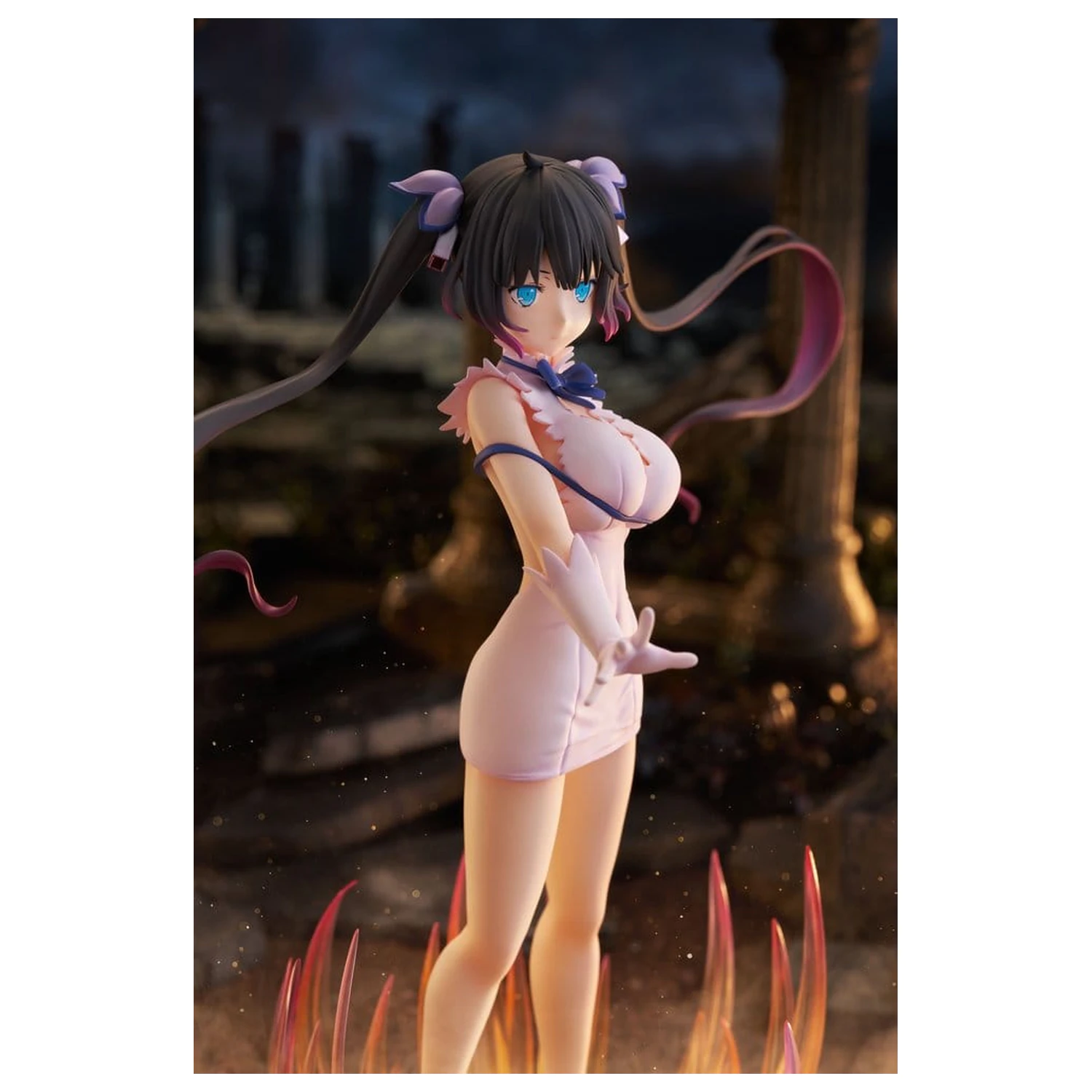 Is It Wrong to Try to Pick Up Girls in a Dungeon? V 1/7 Hestia Divinity Unleashed Ver. AmiAmi PVC figura Limitált kiadás 24 cm termékfotó