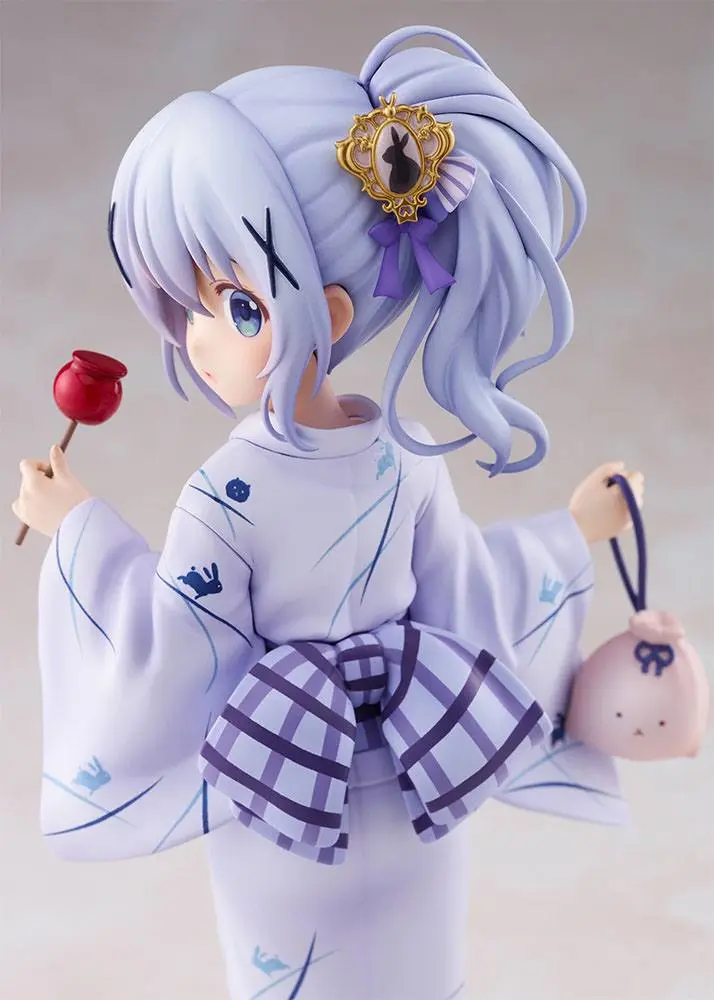 Is the Order a Rabbit 1/7 Chino (Summer Festival) PVC szobor figura 22 cm termékfotó