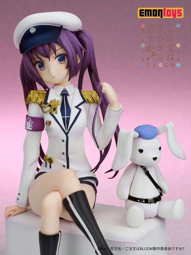 Is the Order a Rabbit 1/7 Rize Military uniform Ver. PVC szobor figura 18 cm termékfotó