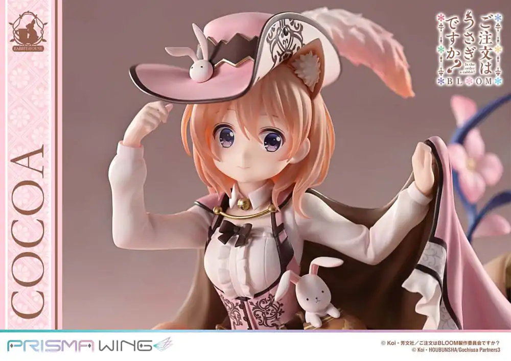 Is the Order a Rabbit? Bloom Prisma Wing 1/7 Cocoa PVC szobor figura 21 cm termékfotó