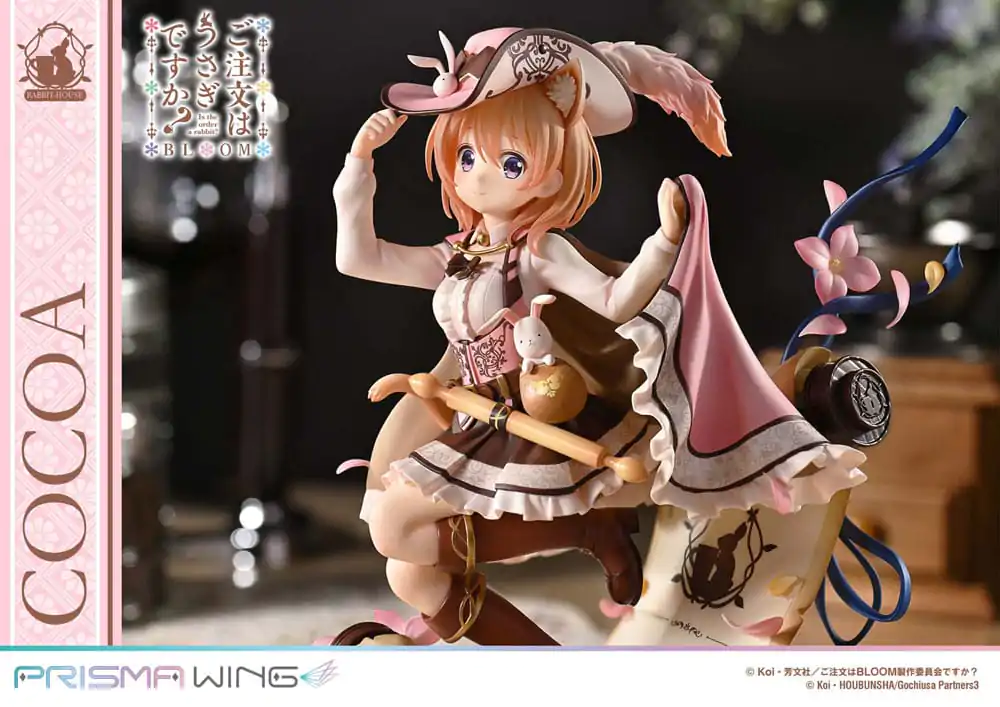 Is the Order a Rabbit? Bloom Prisma Wing 1/7 Cocoa PVC szobor figura 21 cm termékfotó