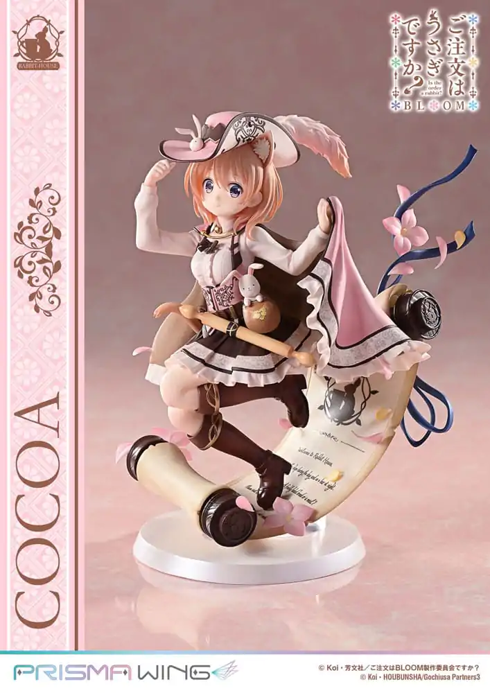 Is the Order a Rabbit? Bloom Prisma Wing 1/7 Cocoa PVC szobor figura 21 cm termékfotó