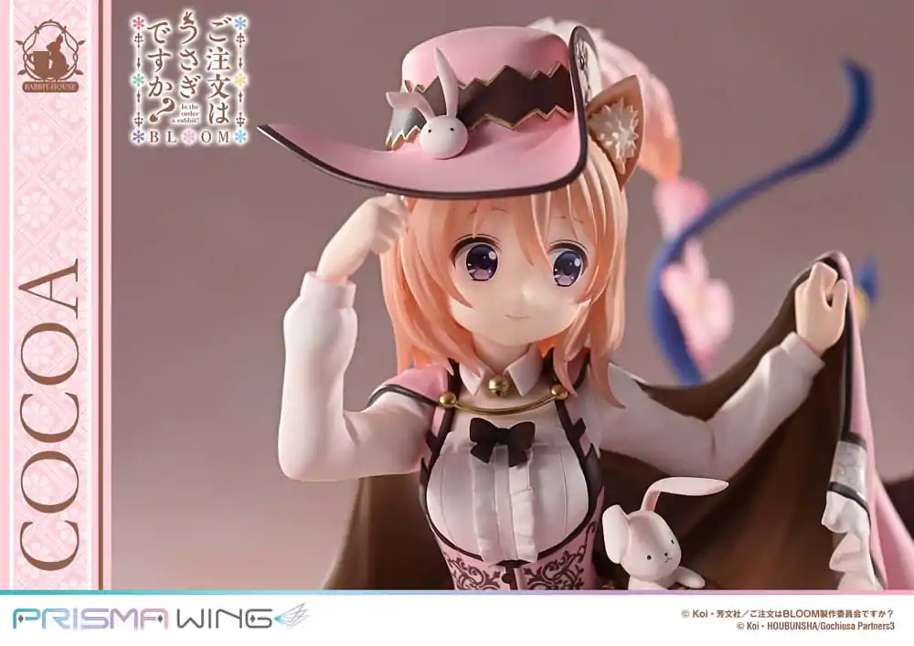 Is the Order a Rabbit? Bloom Prisma Wing 1/7 Cocoa PVC szobor figura 21 cm termékfotó