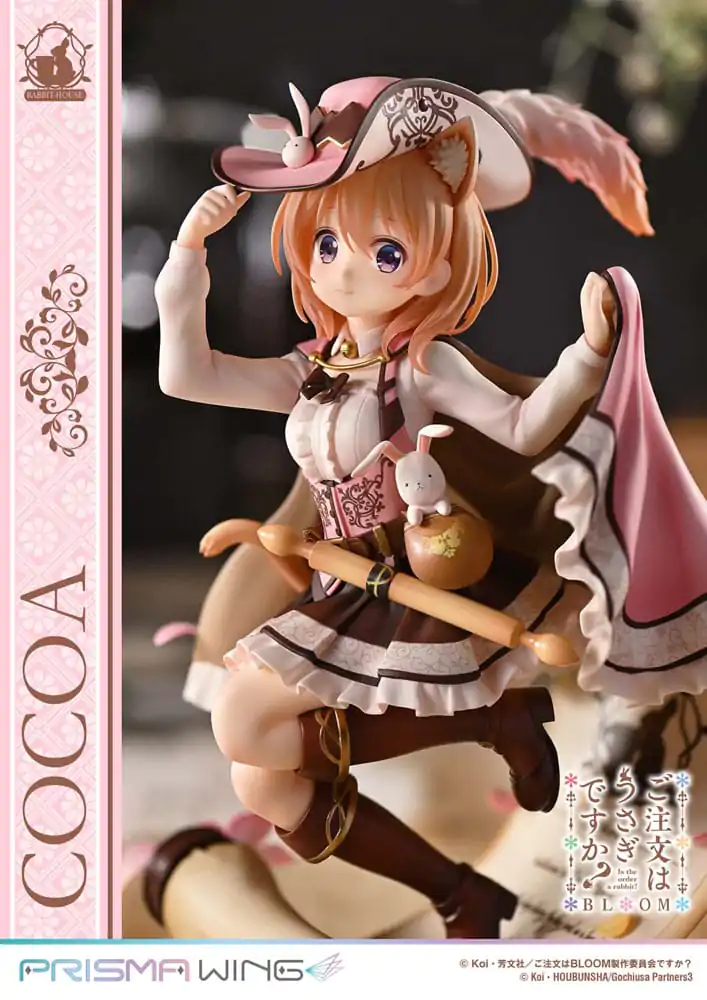 Is the Order a Rabbit? Bloom Prisma Wing 1/7 Cocoa PVC szobor figura 21 cm termékfotó