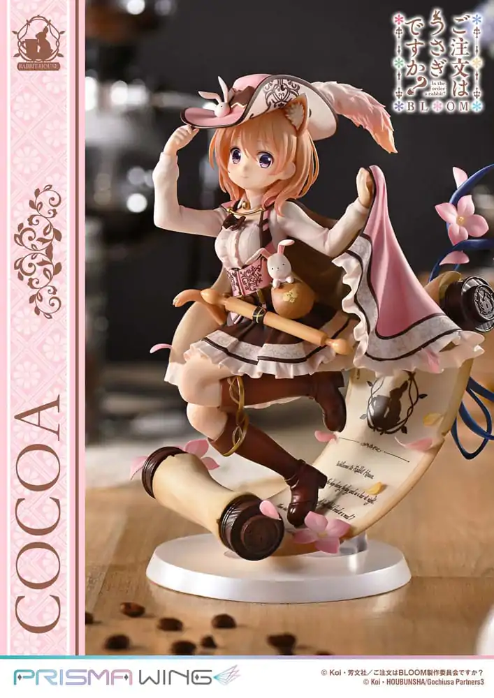 Is the Order a Rabbit? Bloom Prisma Wing 1/7 Cocoa PVC szobor figura 21 cm termékfotó