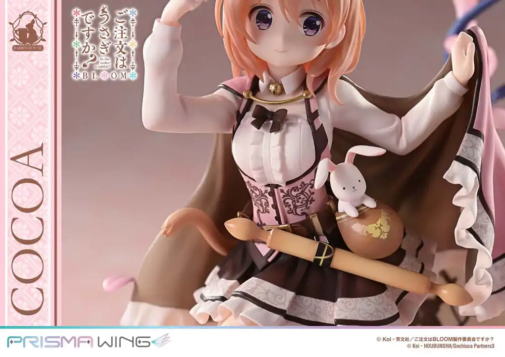 Is the Order a Rabbit? Bloom Prisma Wing 1/7 Cocoa PVC szobor figura 21 cm termékfotó