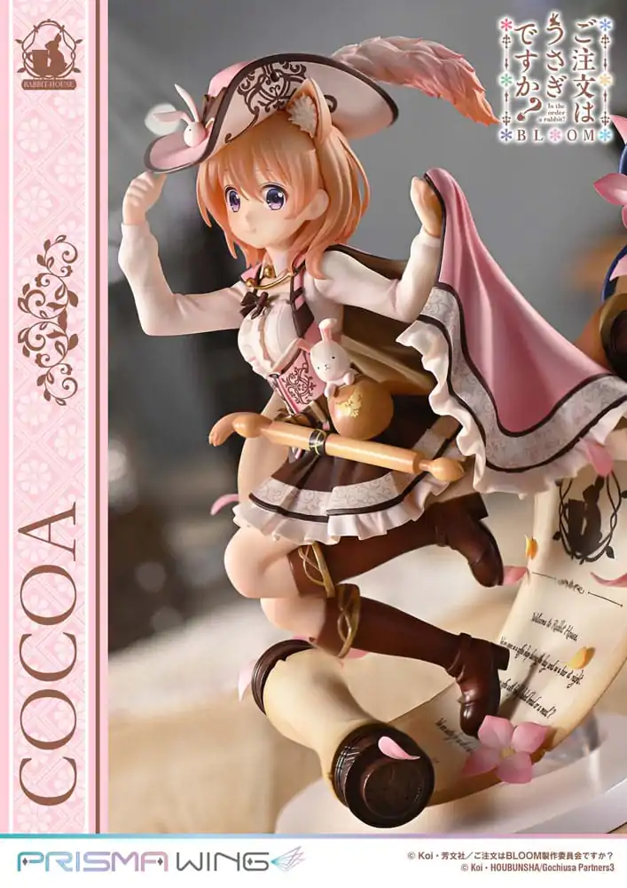 Is the Order a Rabbit? Bloom Prisma Wing 1/7 Cocoa PVC szobor figura 21 cm termékfotó