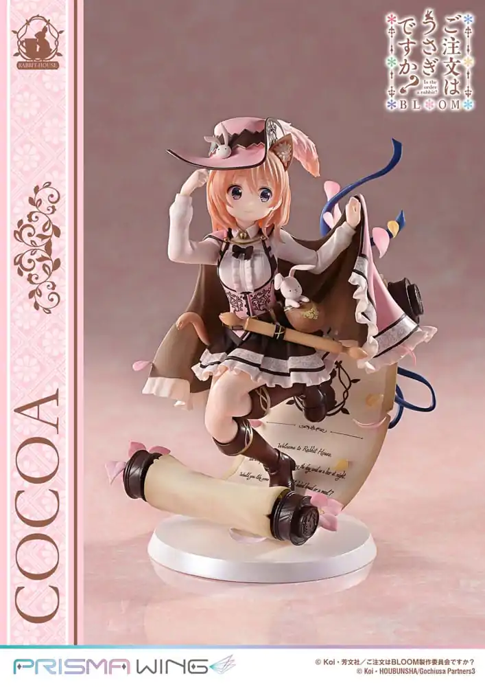 Is the Order a Rabbit? Bloom Prisma Wing 1/7 Cocoa PVC szobor figura 21 cm termékfotó