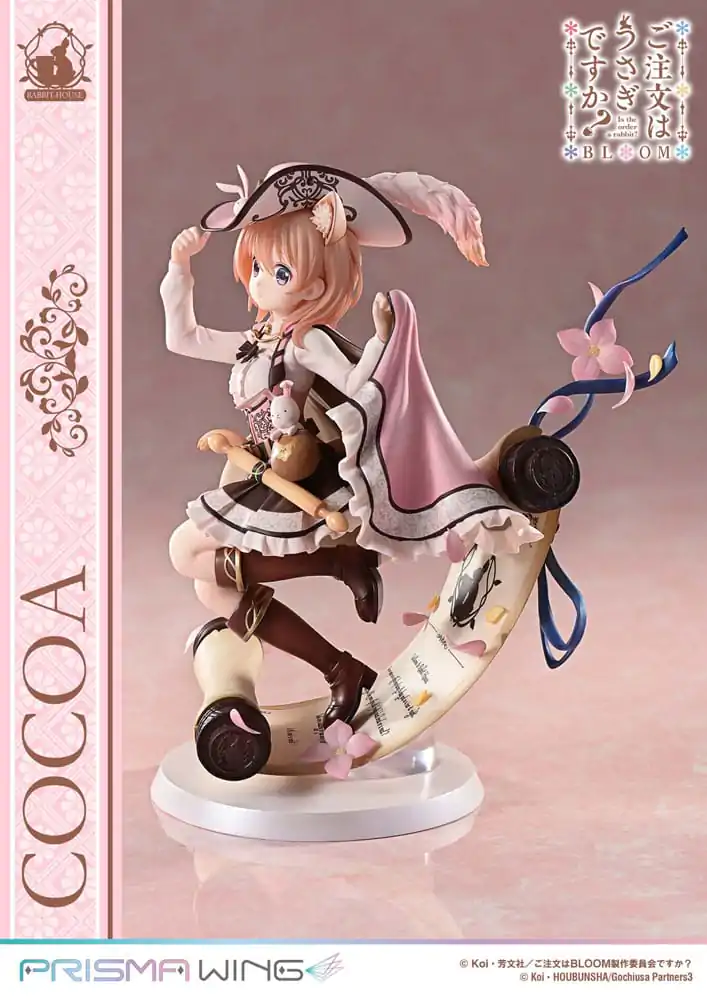 Is the Order a Rabbit? Bloom Prisma Wing 1/7 Cocoa PVC szobor figura 21 cm termékfotó