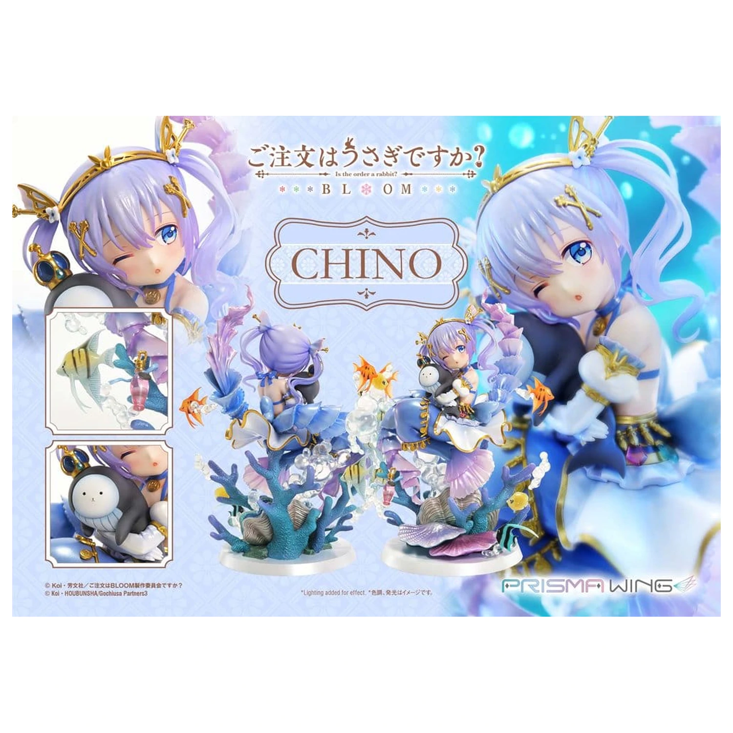 Is the Order a Rabbit? BLOOM Prisma Wing Pre-Painted figura 1/7 Chino 21 cm termékfotó