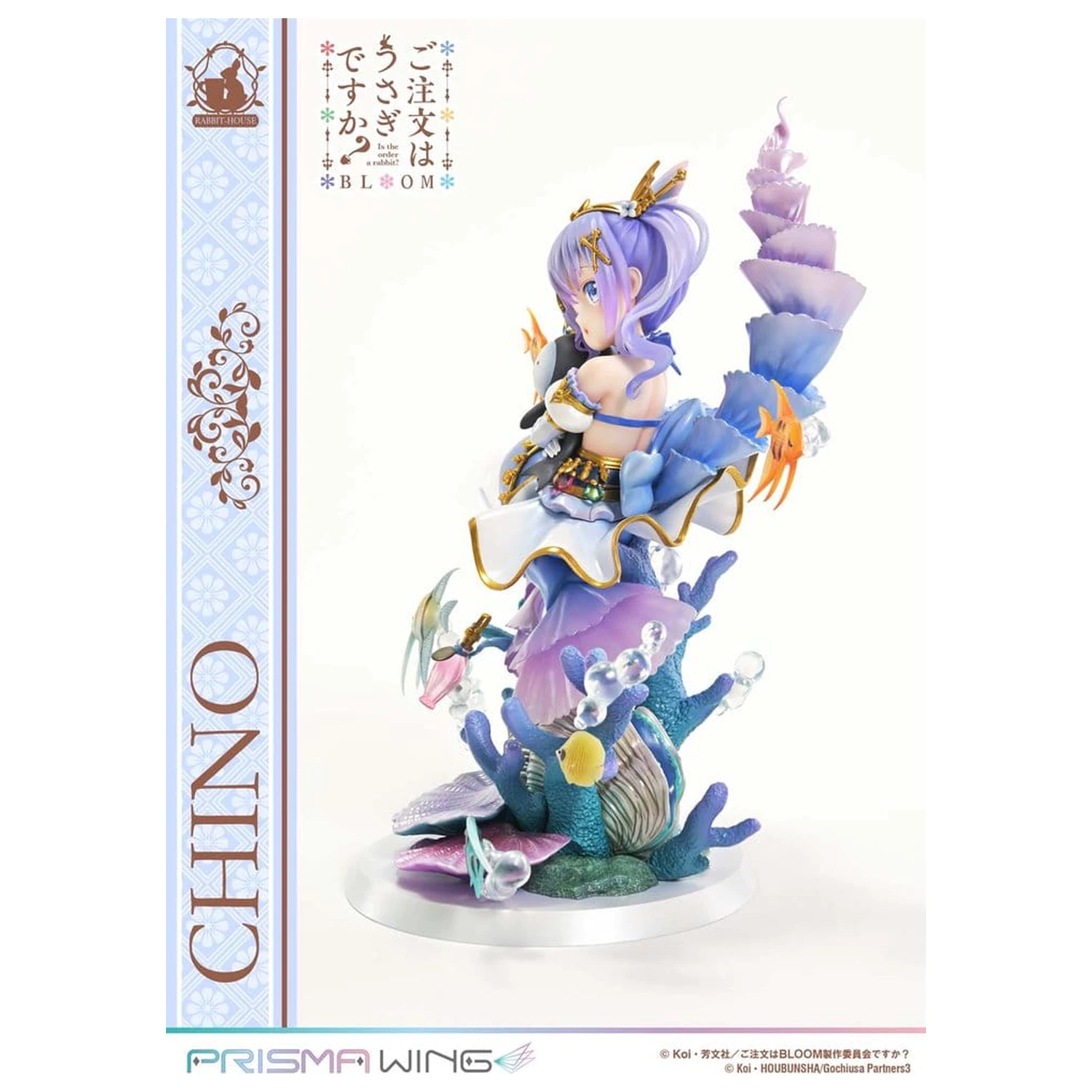 Is the Order a Rabbit? BLOOM Prisma Wing Pre-Painted figura 1/7 Chino 21 cm termékfotó