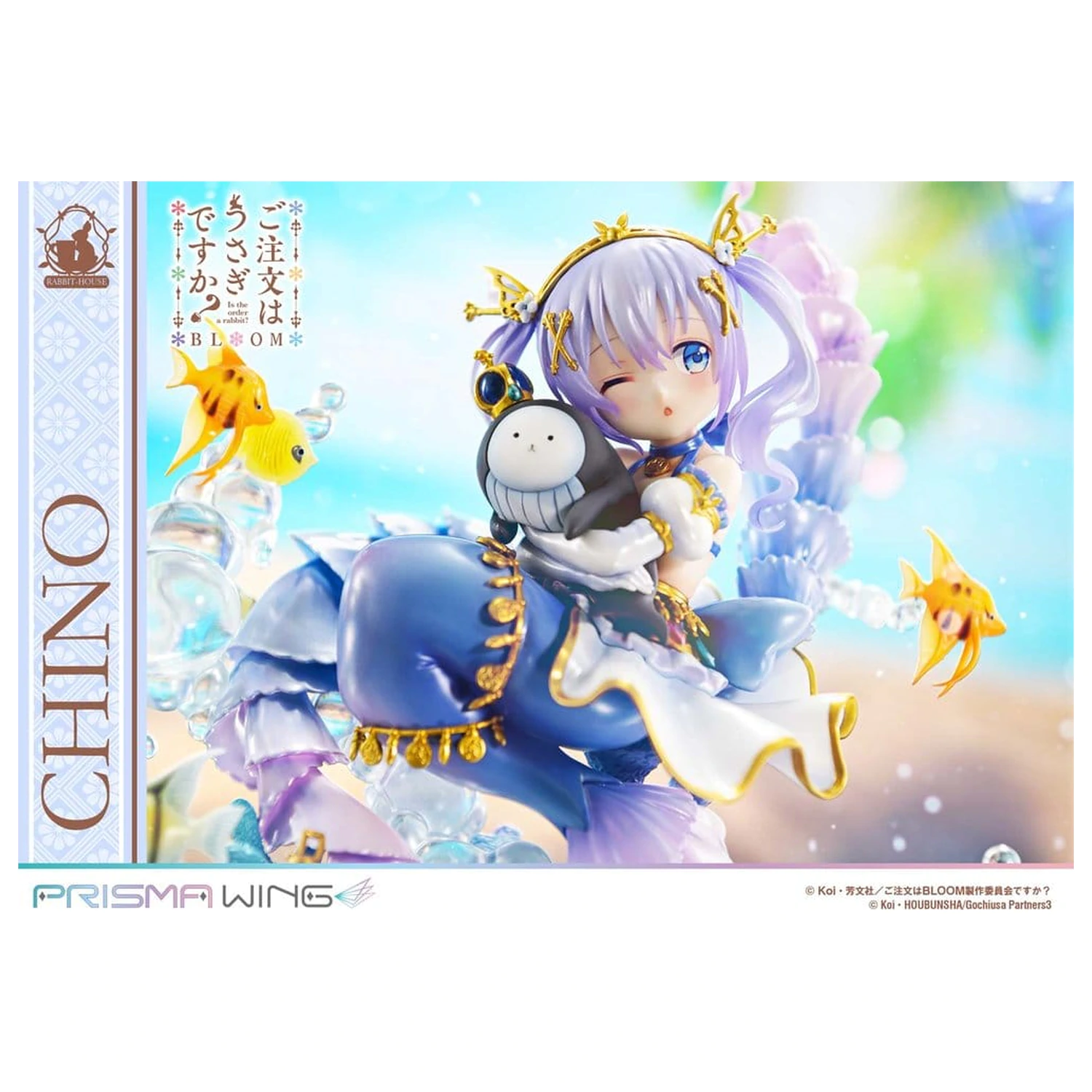 Is the Order a Rabbit? BLOOM Prisma Wing Pre-Painted figura 1/7 Chino 21 cm termékfotó