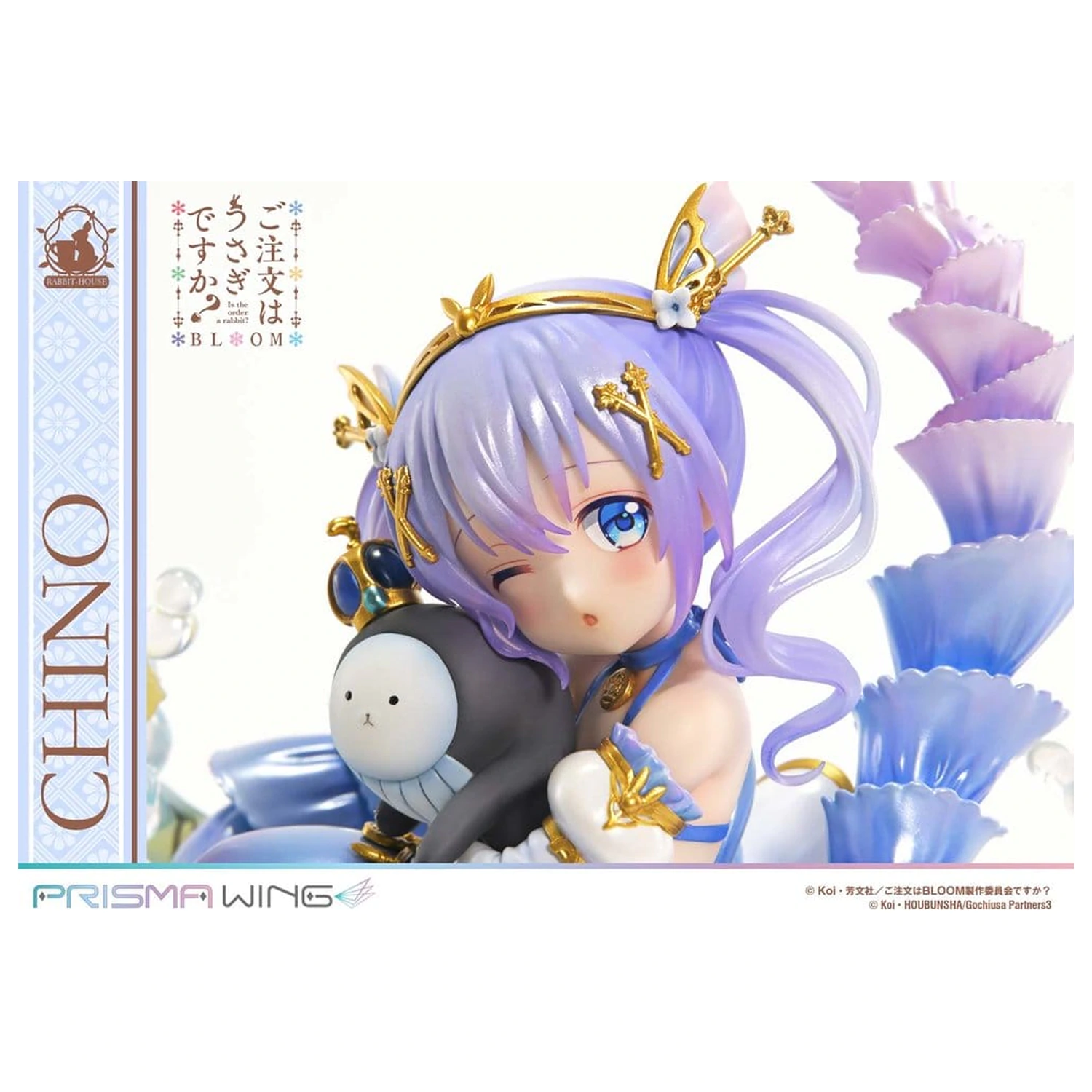 Is the Order a Rabbit? BLOOM Prisma Wing Pre-Painted figura 1/7 Chino 21 cm termékfotó