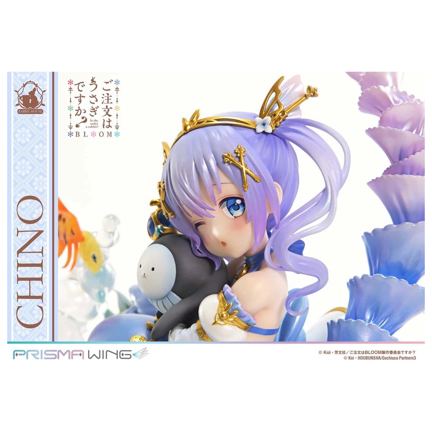 Is the Order a Rabbit? BLOOM Prisma Wing Pre-Painted figura 1/7 Chino 21 cm termékfotó