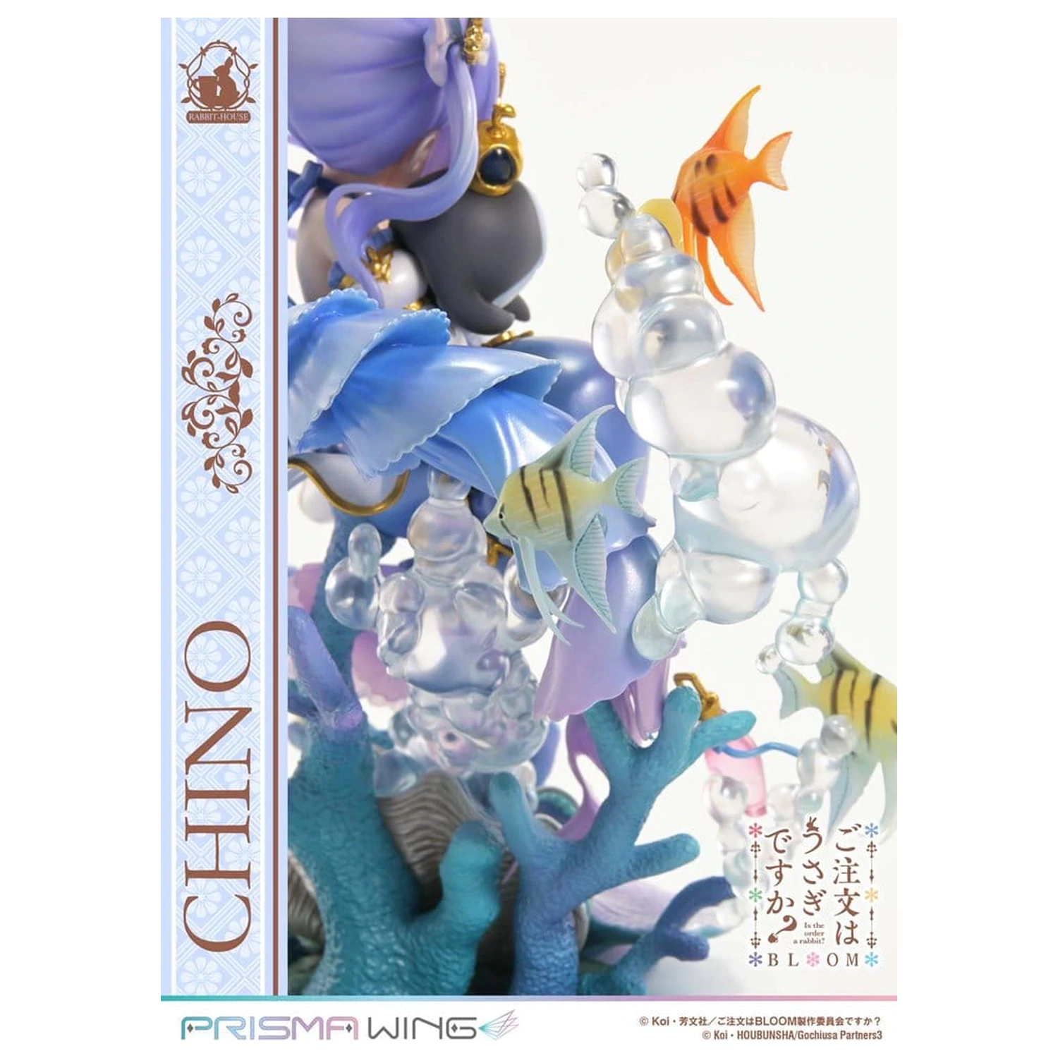 Is the Order a Rabbit? BLOOM Prisma Wing Pre-Painted figura 1/7 Chino 21 cm termékfotó