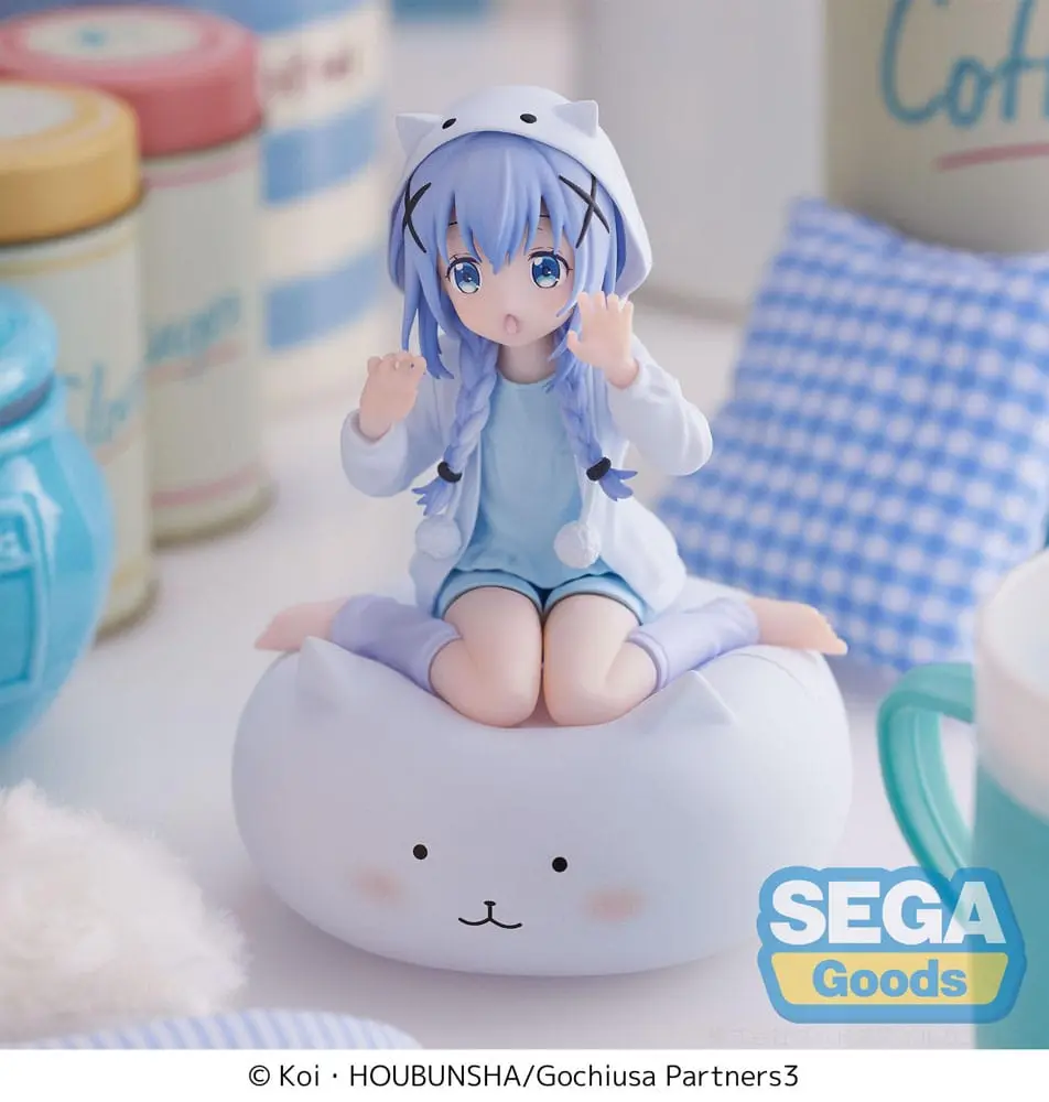 Is the Order a Rabbit Luminasta Rabbit House Tea Party: BLOOM Chino PVC szobor figura 14 cm termékfotó