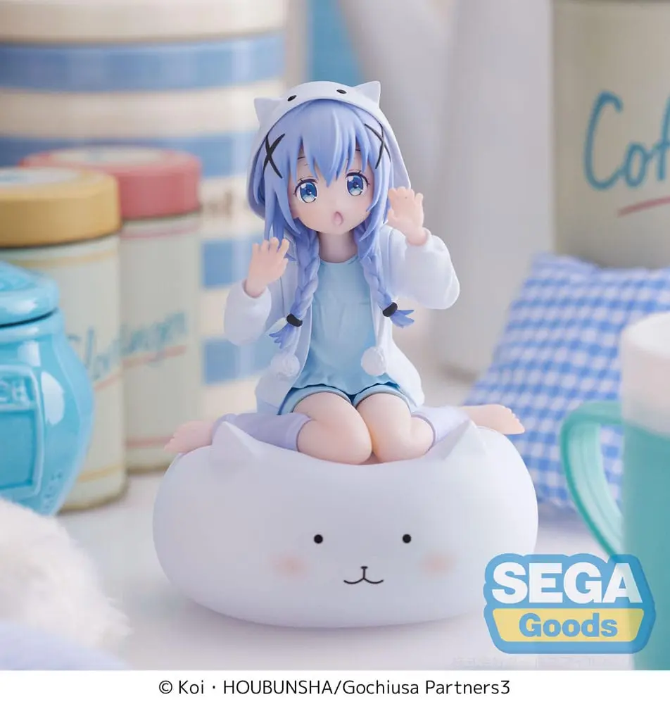 Is the Order a Rabbit Luminasta Rabbit House Tea Party: BLOOM Chino PVC szobor figura 14 cm termékfotó