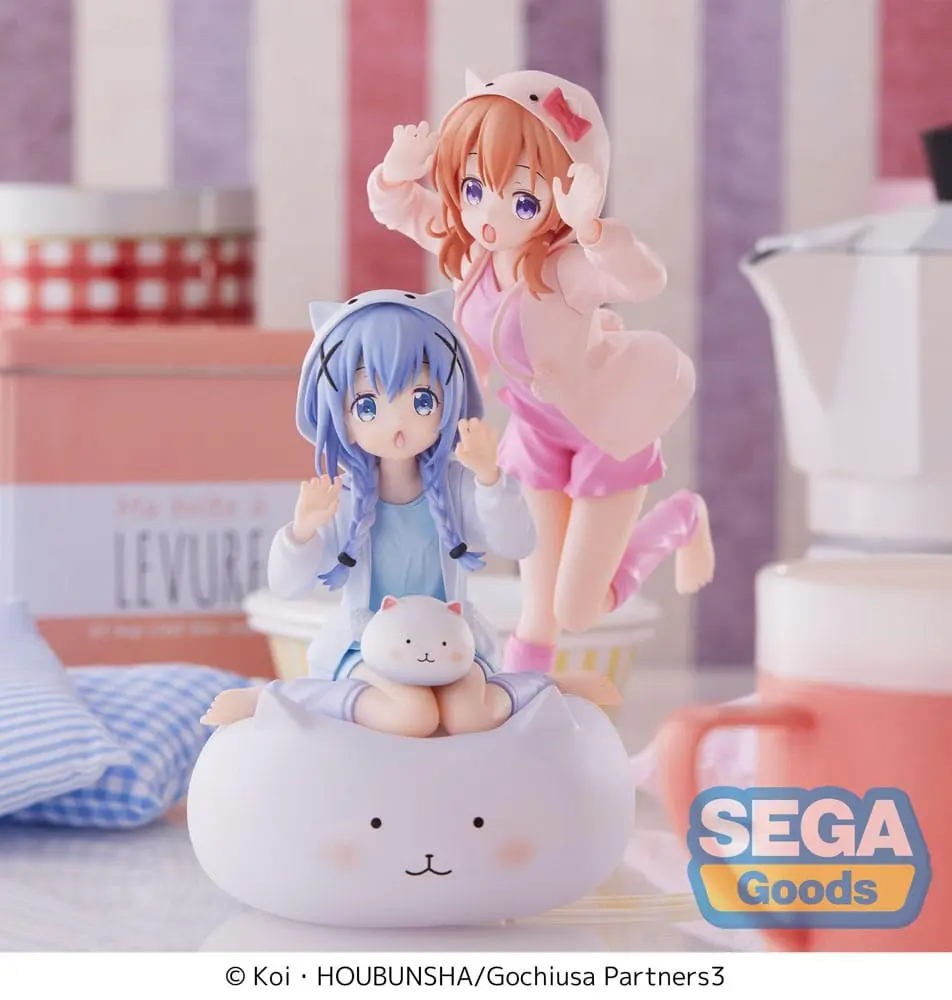 Is the Order a Rabbit Luminasta Rabbit House Tea Party: BLOOM Chino PVC szobor figura 14 cm termékfotó