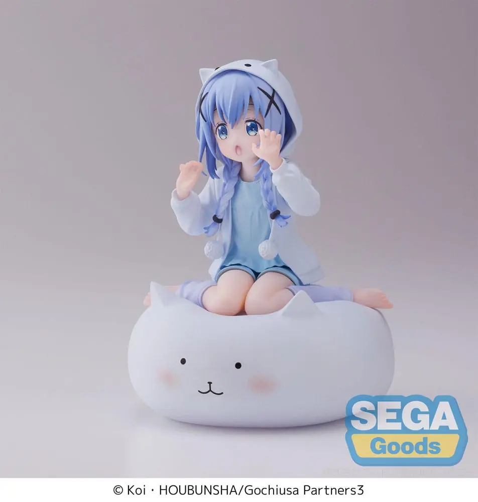 Is the Order a Rabbit Luminasta Rabbit House Tea Party: BLOOM Chino PVC szobor figura 14 cm termékfotó