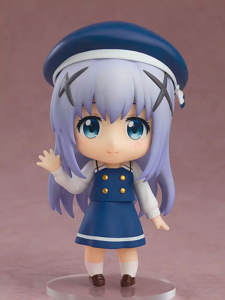 Is the Order a Rabbit Nendoroid akciófigura Chino: Winter Uniform Ver. 10 cm termékfotó