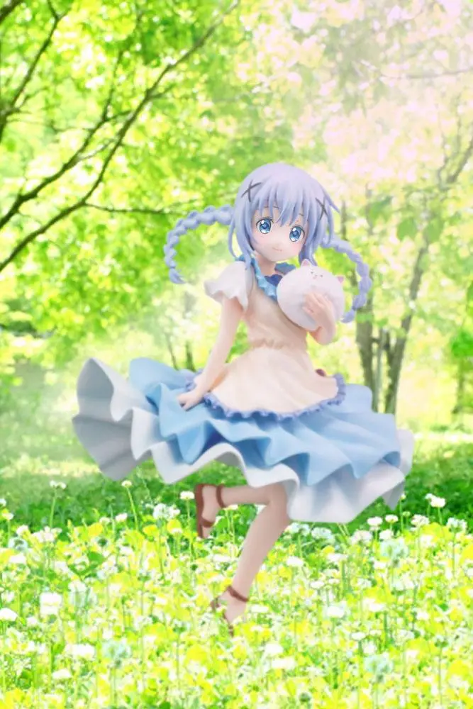 Is the Order a Rabbit? 1/7 Chino Summer Dress Ver. PVC szobor figura 21 cm termékfotó