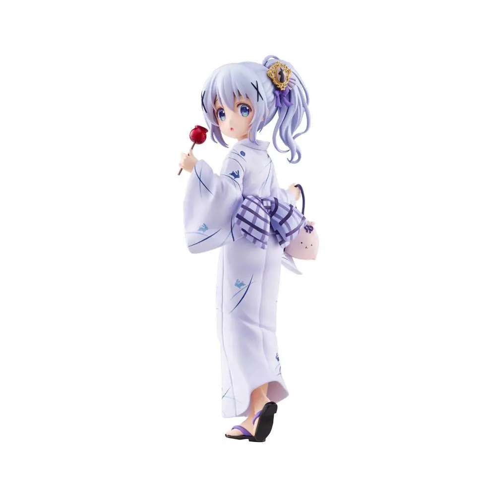 Is the order a rabbit? BLOOM 1/7 Chino (Summer Festival) Repackage Edition PVC szobor figura 22 cm termékfotó