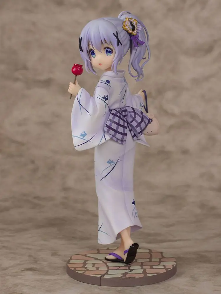 Is the order a rabbit? BLOOM 1/7 Chino (Summer Festival) Repackage Edition PVC szobor figura 22 cm termékfotó