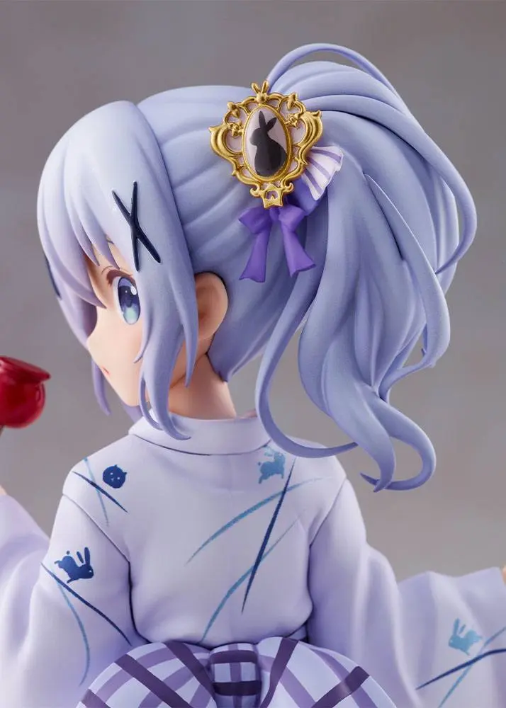 Is the order a rabbit? BLOOM 1/7 Chino (Summer Festival) Repackage Edition PVC szobor figura 22 cm termékfotó