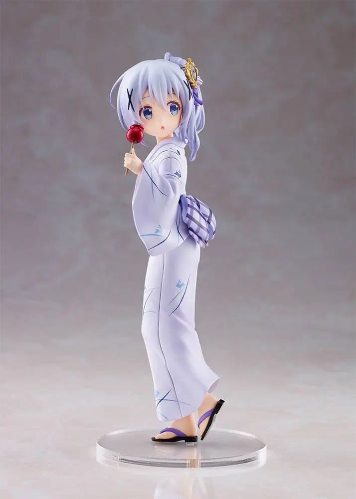 Is the order a rabbit? BLOOM 1/7 Chino (Summer Festival) Repackage Edition PVC szobor figura 22 cm termékfotó