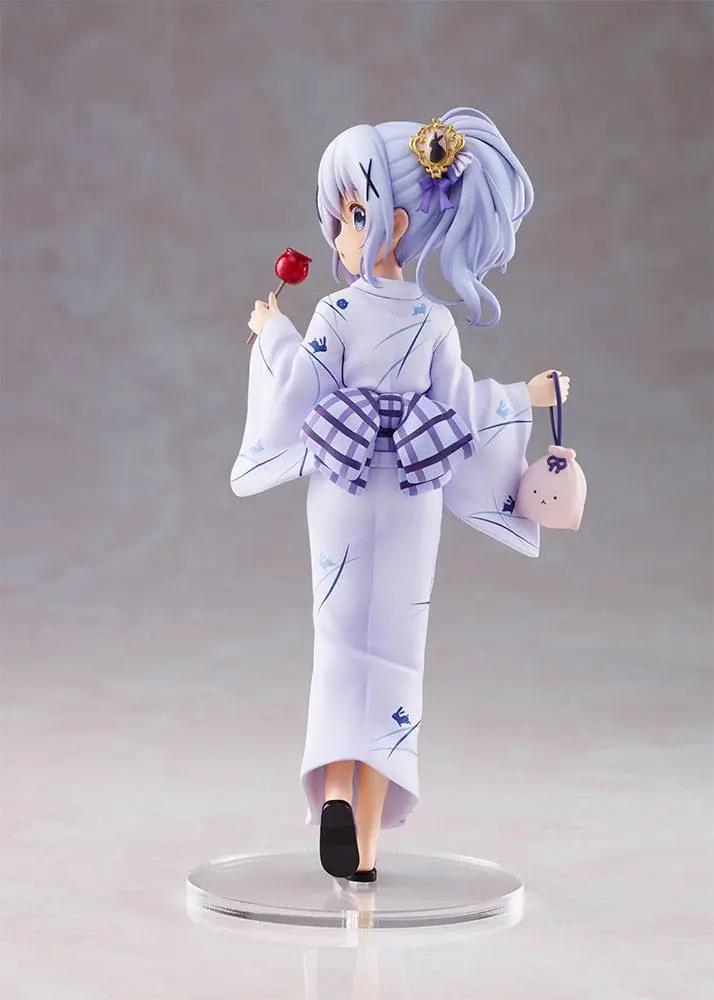 Is the order a rabbit? BLOOM 1/7 Chino (Summer Festival) Repackage Edition PVC szobor figura 22 cm termékfotó