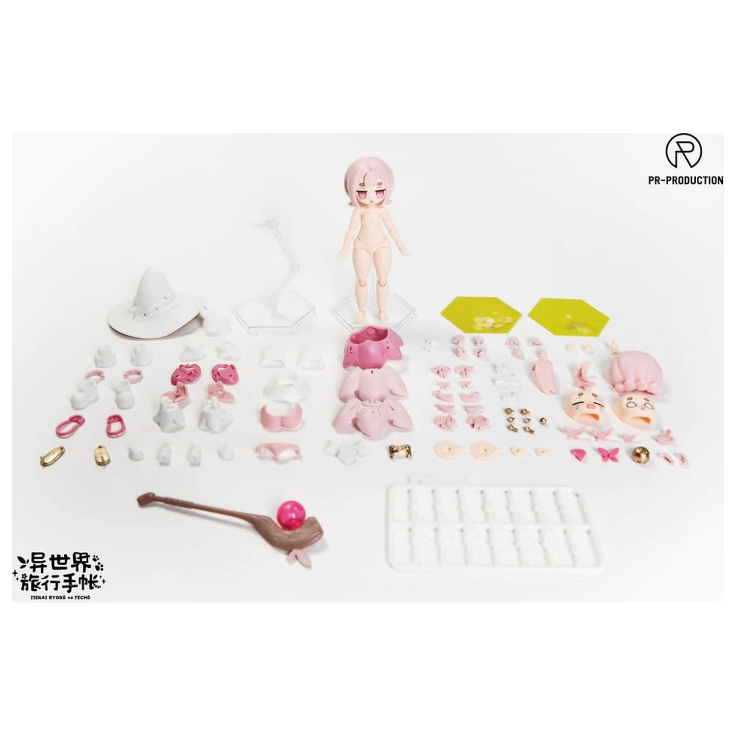 Isekai Travel Diary 02B Rookie Wizard Mars Stock Sakura Magic Ver. Műanyag modell készlet 13 cm     termékfotó