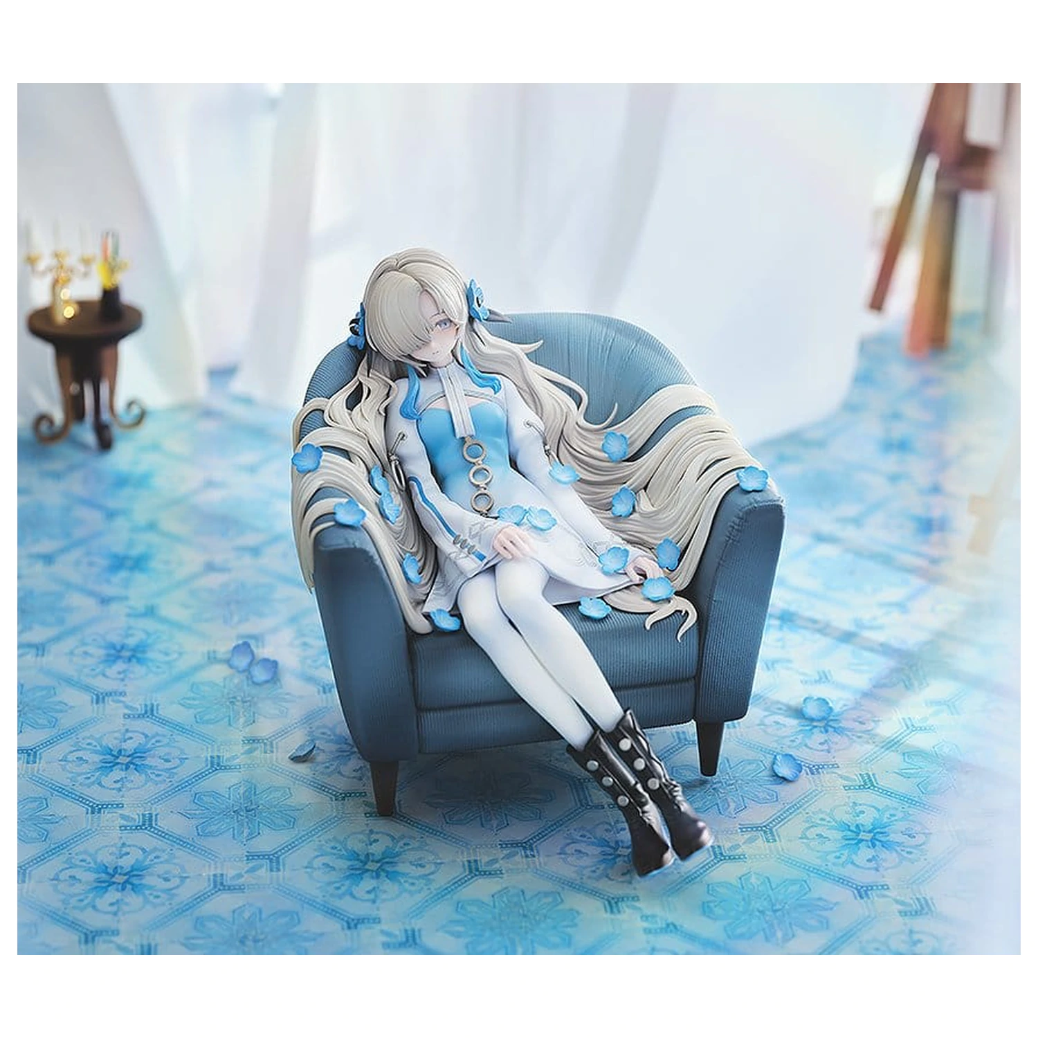 Isekaijoucho Wolf 1/7 Universal Body Nemophila PVC szobor figura 16 cm  termékfotó