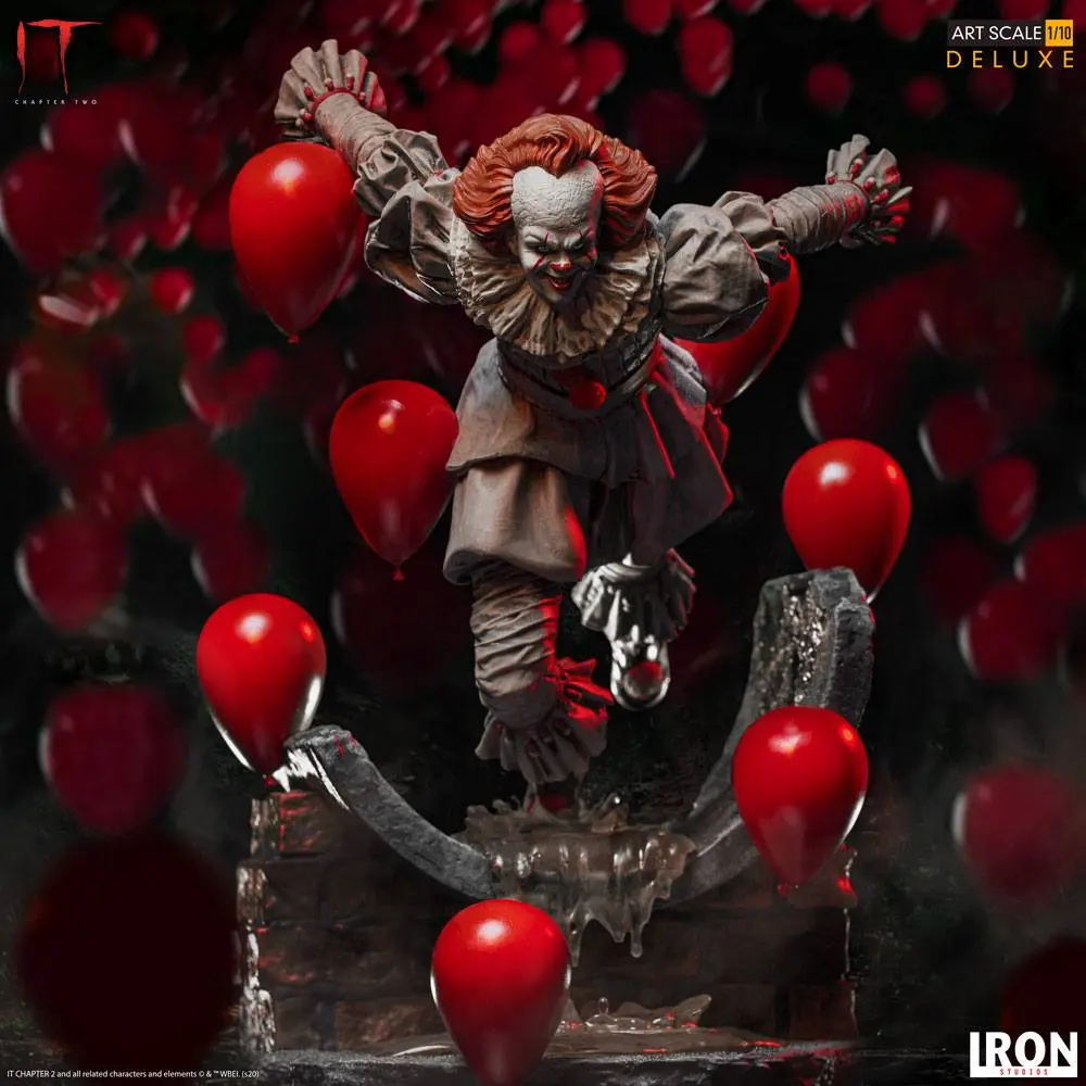 It Chapter Two Deluxe Art Scale 1/10 Pennywise szobor figura 21 cm termékfotó