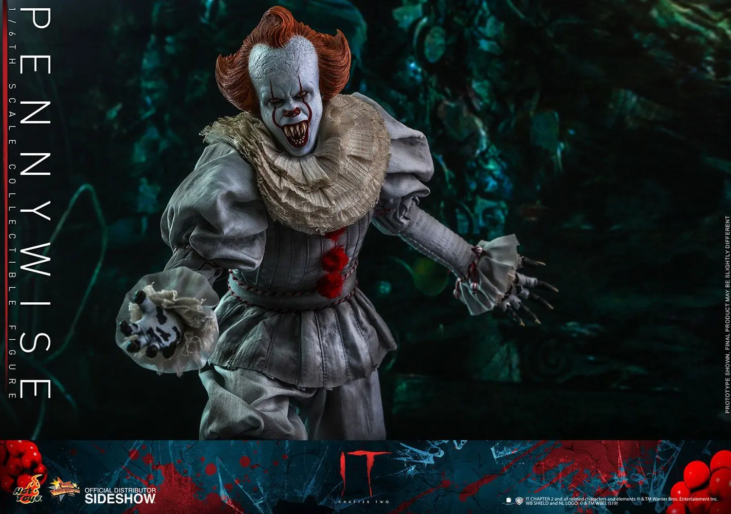It Chapter Two Movie Masterpiece 1/6 Pennywise akciófigura 32 cm termékfotó