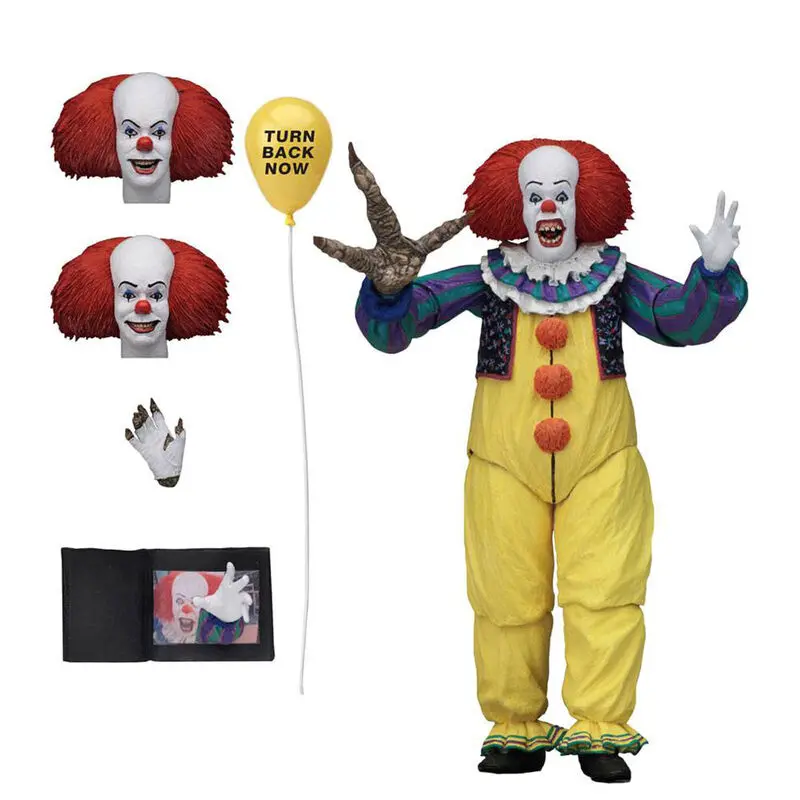 IT Méretarány Action 1990 Pennywise Ultimate figura 18cm termékfotó