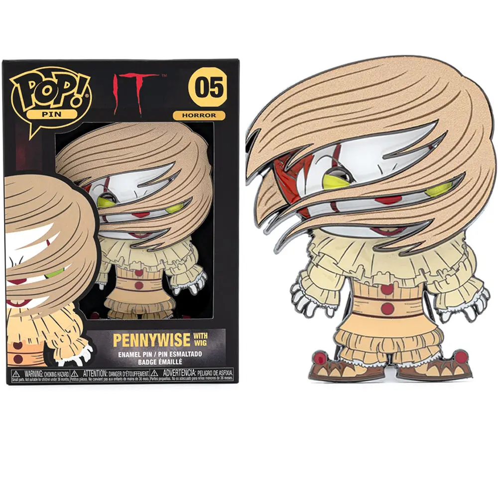 It Pennywise Big Enamel POP kitűző 10cm termékfotó