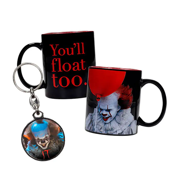 IT Pennywise bögre és fém kulcstartó termékfotó