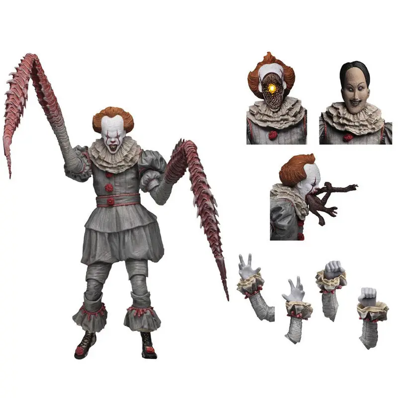 IT The Dancing Clown Pennywise Ultimate figura 18cm termékfotó