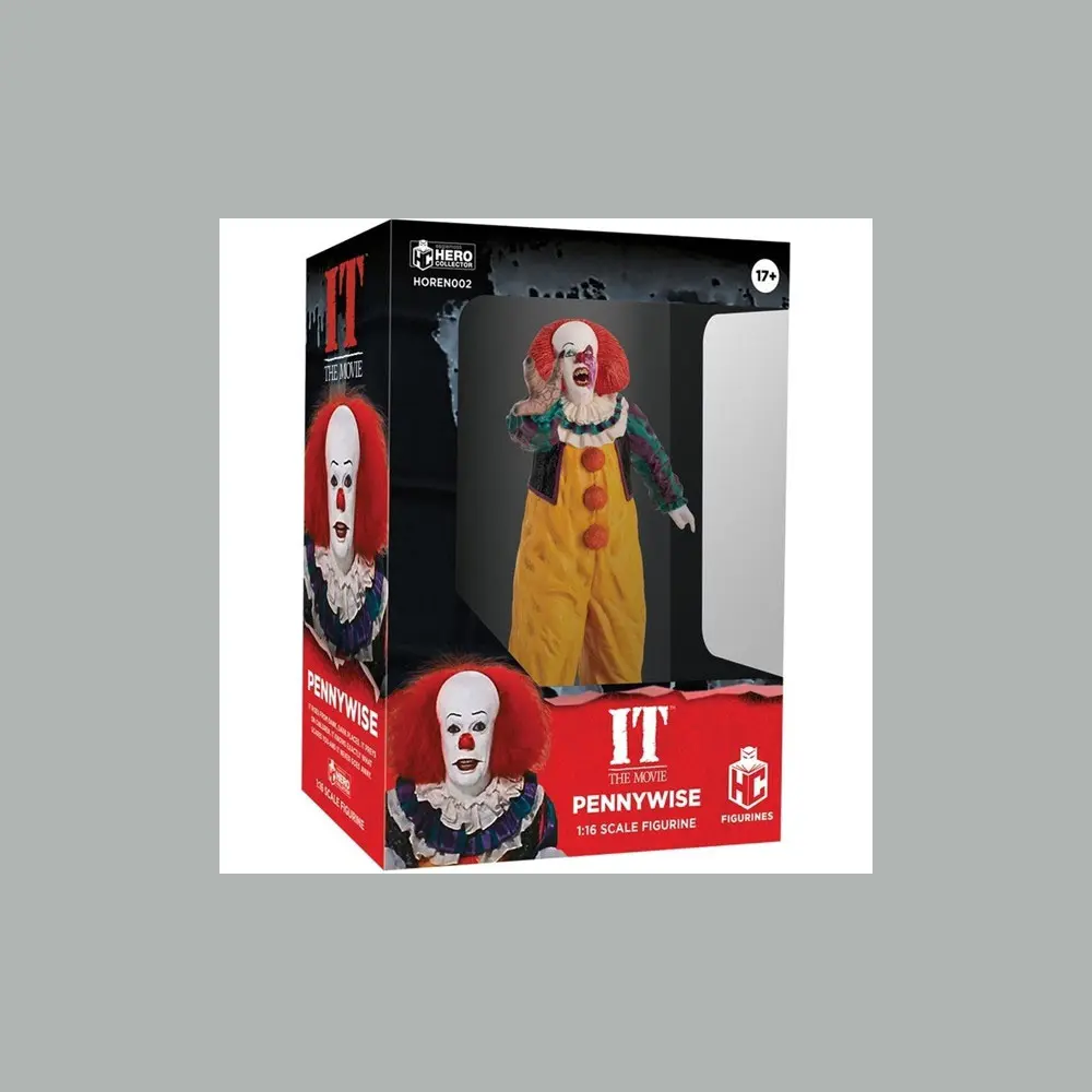 It: The Horror Collection 1/16 Pennywise 1990 Ver. szobor figura 12 cm termékfotó